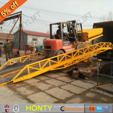 Best sale 15 tons mobile hoist crane unloading platform for warehouse